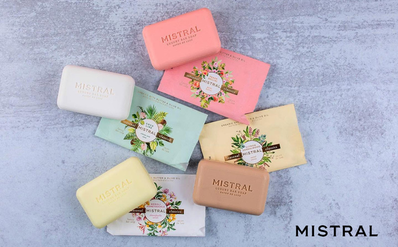 Mistral-Soaps bars of soap from mistral
